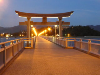 竹島からの景色
